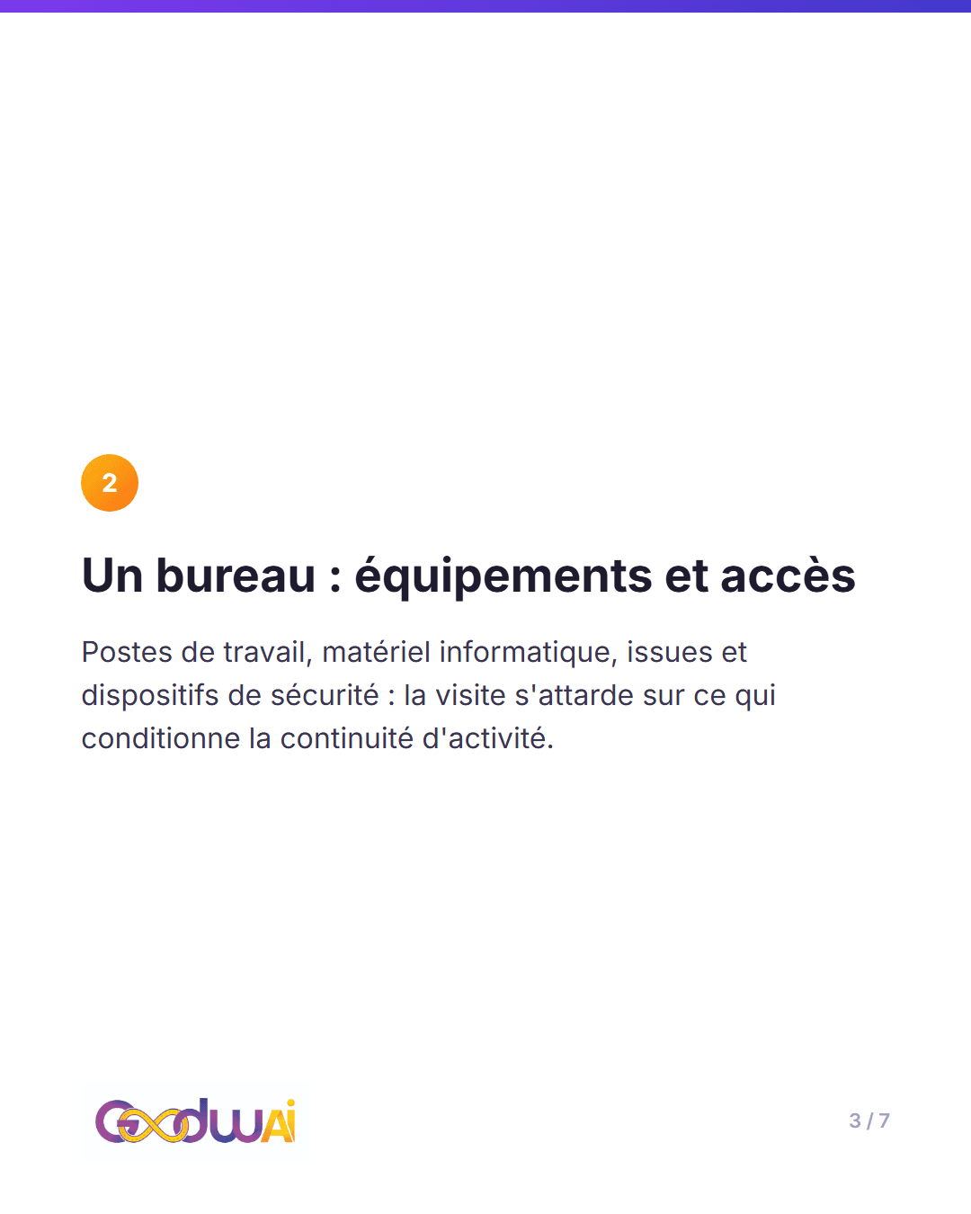 La visite de risque à distance ne se pilote pas de la même façon, slide 3 sur 7